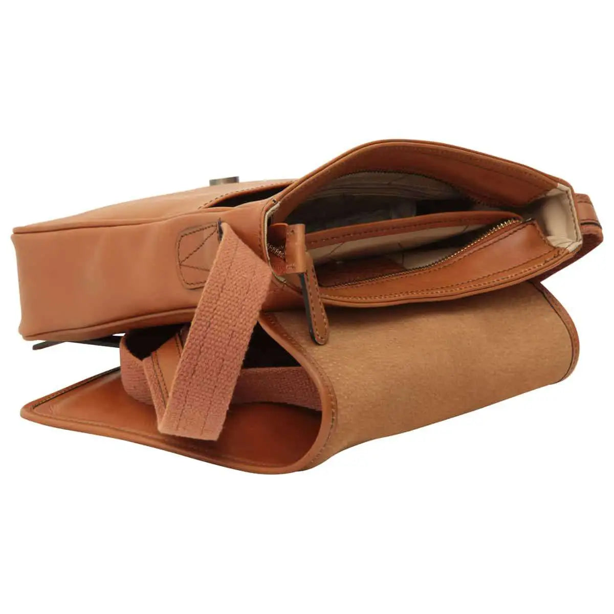 Small Leather Bag with Magnetic Closure | Travel & Casual