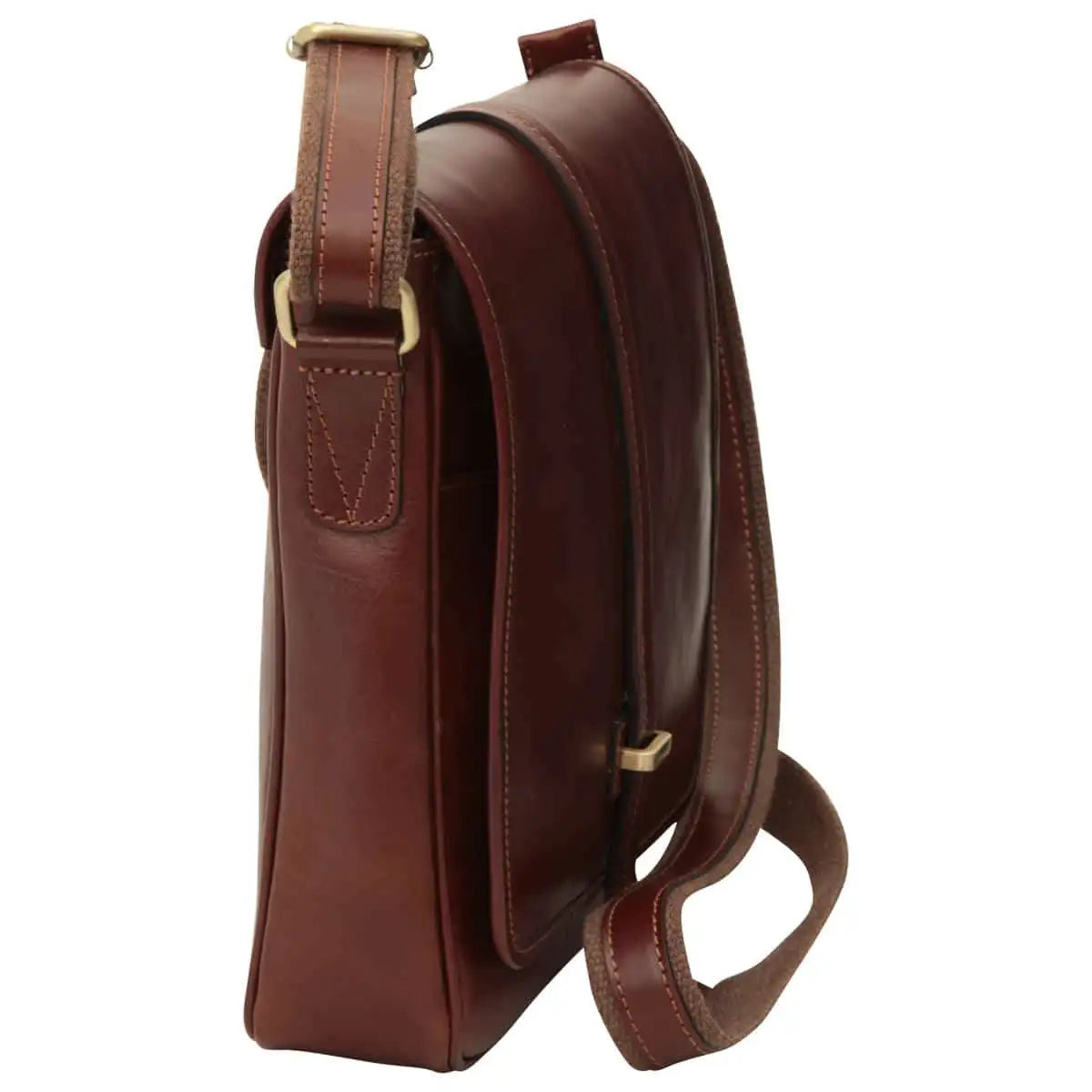 Small Leather Bag with Magnetic Closure | Travel & Casual