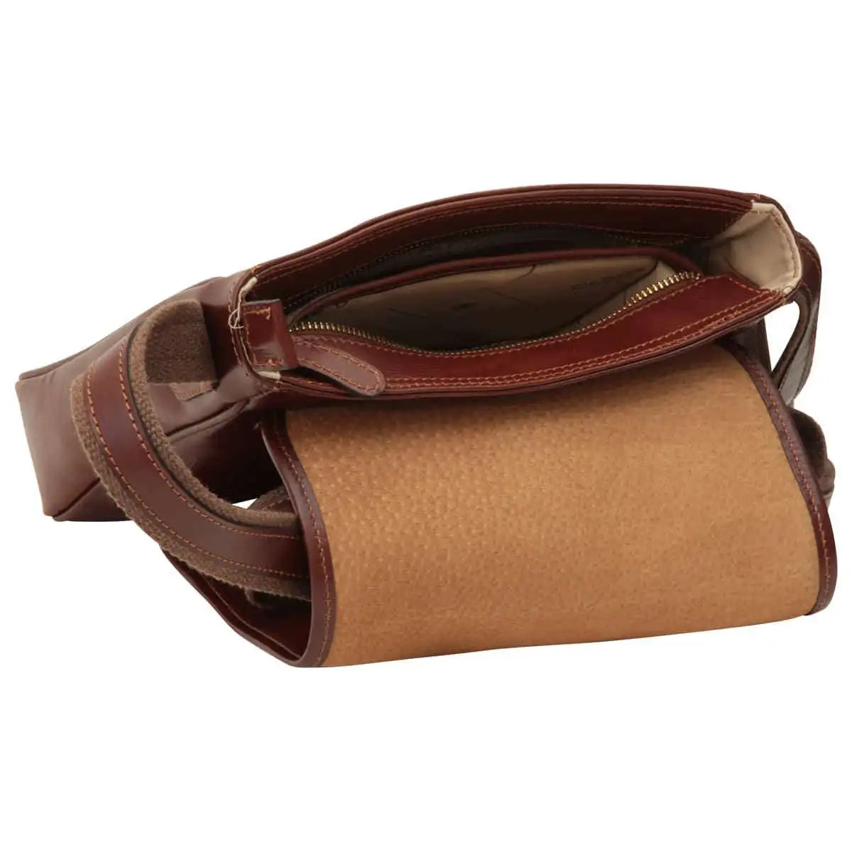 Small Leather Bag with Magnetic Closure | Travel & Casual