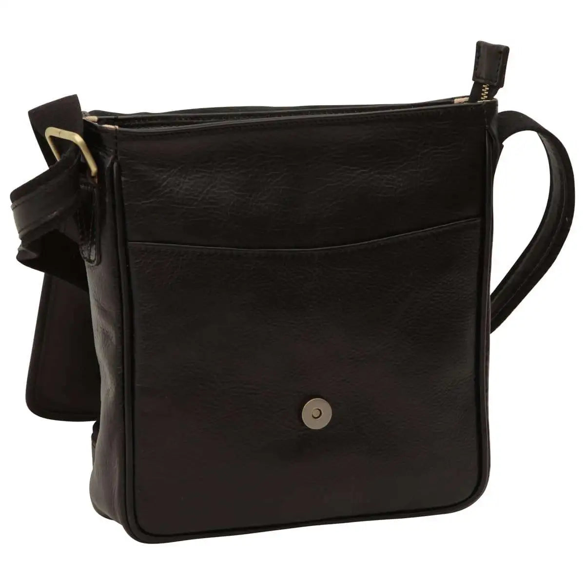 Small Leather Bag with Magnetic Closure | Travel & Casual