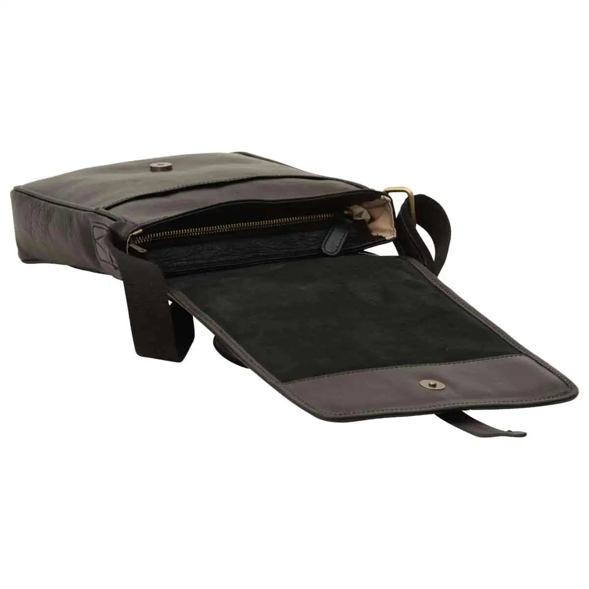 Small Leather Bag with Magnetic Closure | Travel & Casual