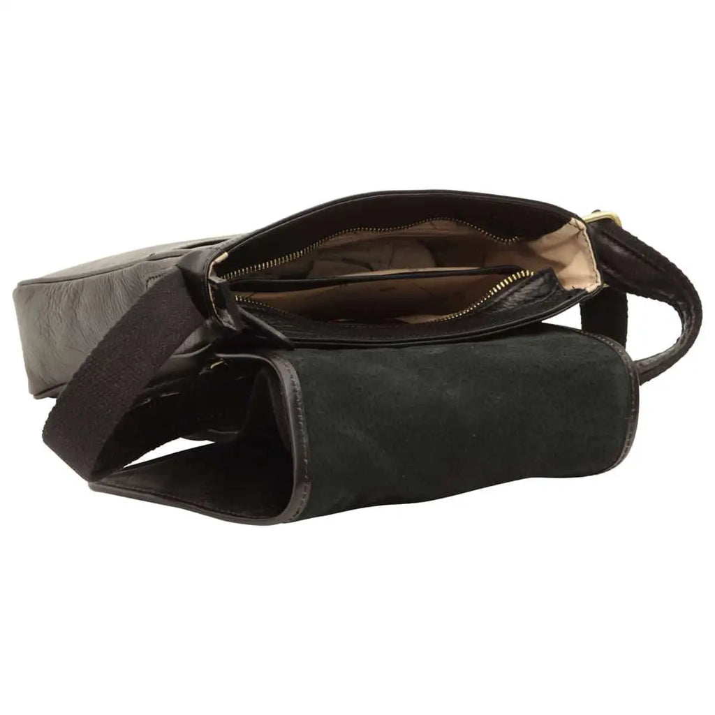 Small Leather Bag with Magnetic Closure | Travel & Casual