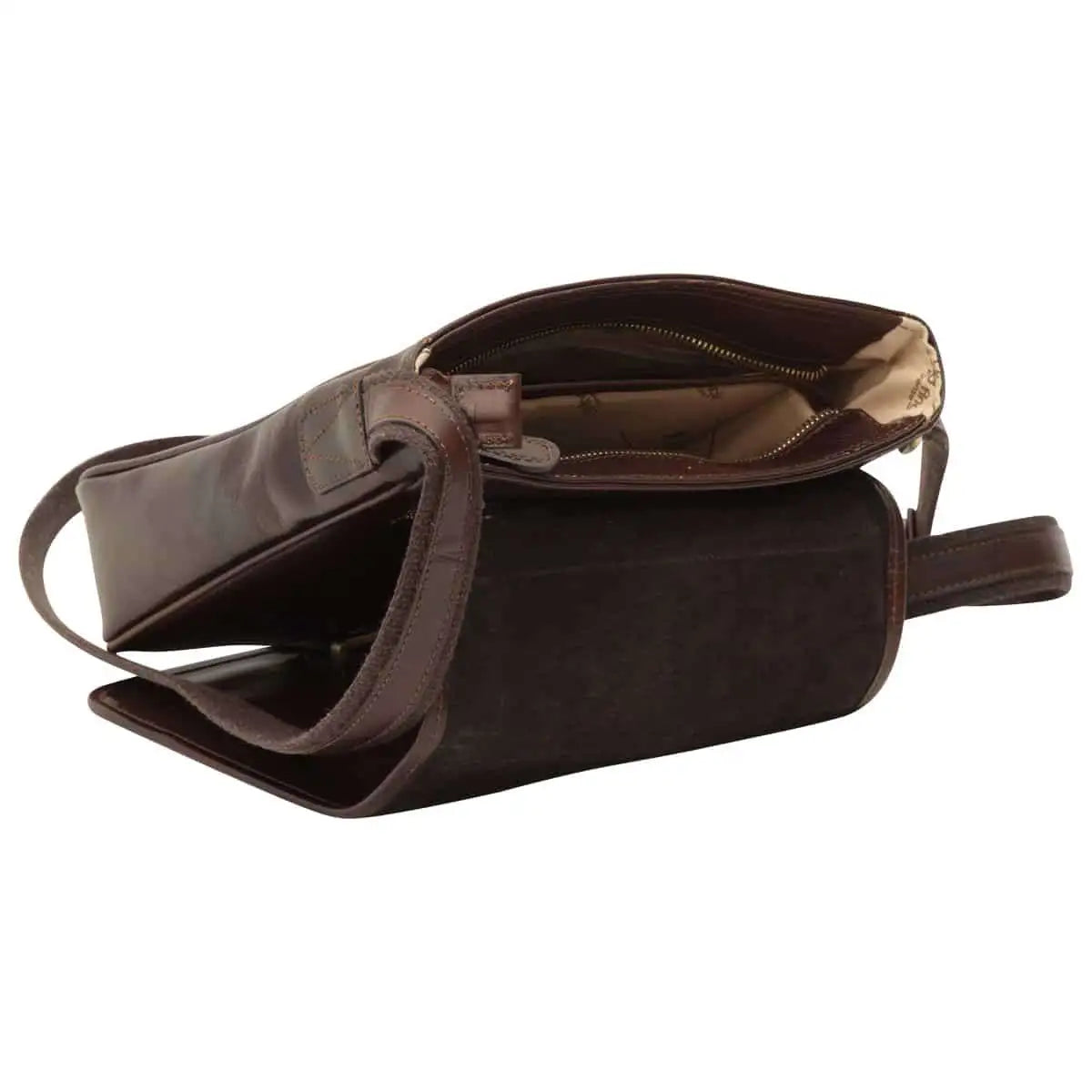 Small Leather Bag with Magnetic Closure | Travel & Casual
