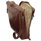 Vachetta Leather Messenger | Travel & Everyday Use