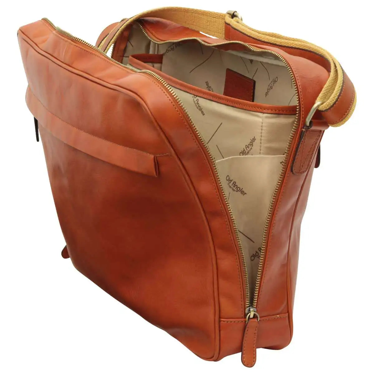 Vachetta Leather Messenger | Travel & Everyday Use