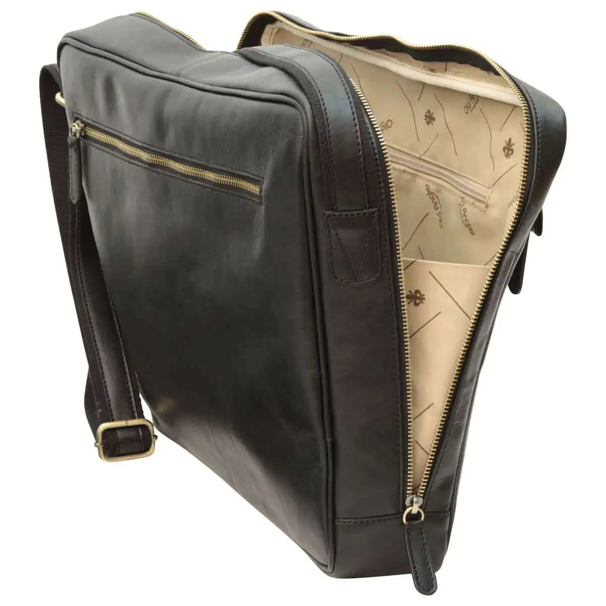Vachetta Leather Messenger | Travel & Everyday Use