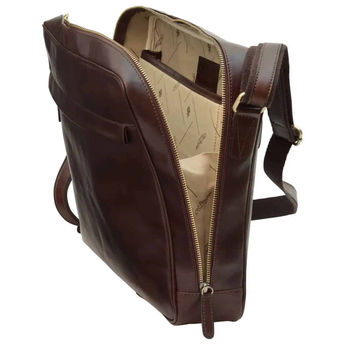 Vachetta Leather Messenger | Travel & Everyday Use