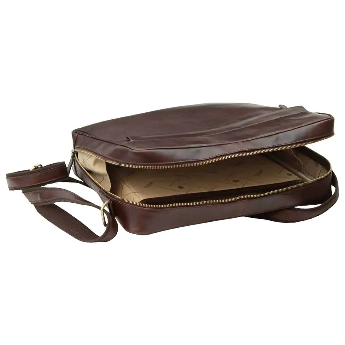 Vachetta Leather Messenger | Travel & Everyday Use