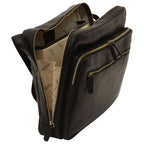 Large Leather Bag with Zip Closures | Travel & Everyday Use