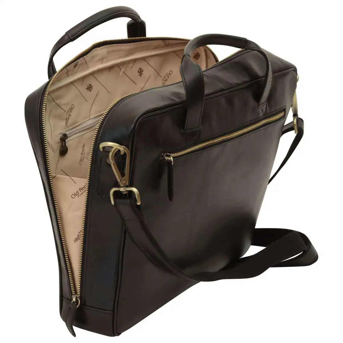 Leather Briefcase with Zip Closure | Office & Work