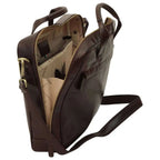 Leather Briefcase with Zip Closure | Office & Work