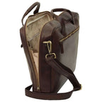 Leather Briefcase with Zip Closure | Office & Work