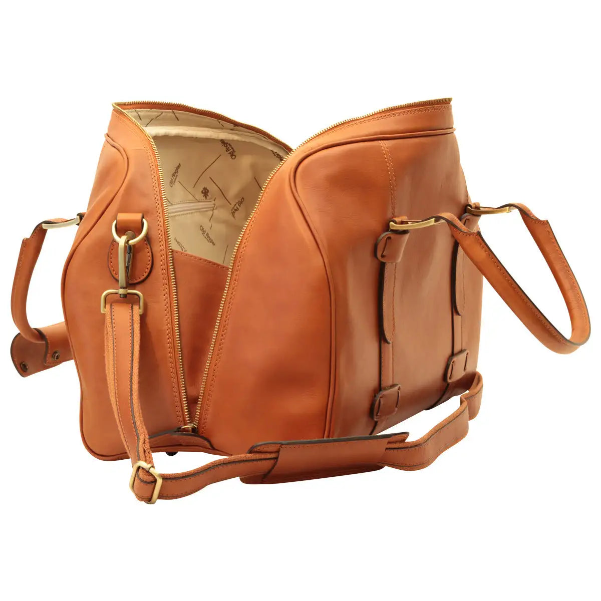 Cowhide Leather Duffel Bag | Travel & Business