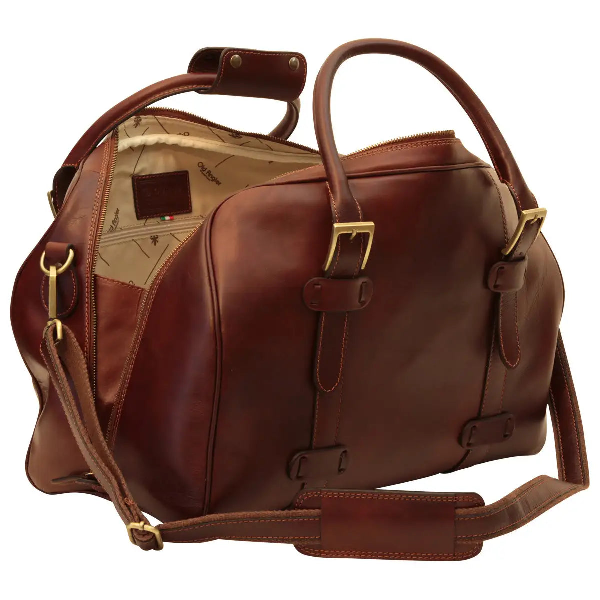 Cowhide Leather Duffel Bag | Travel & Business