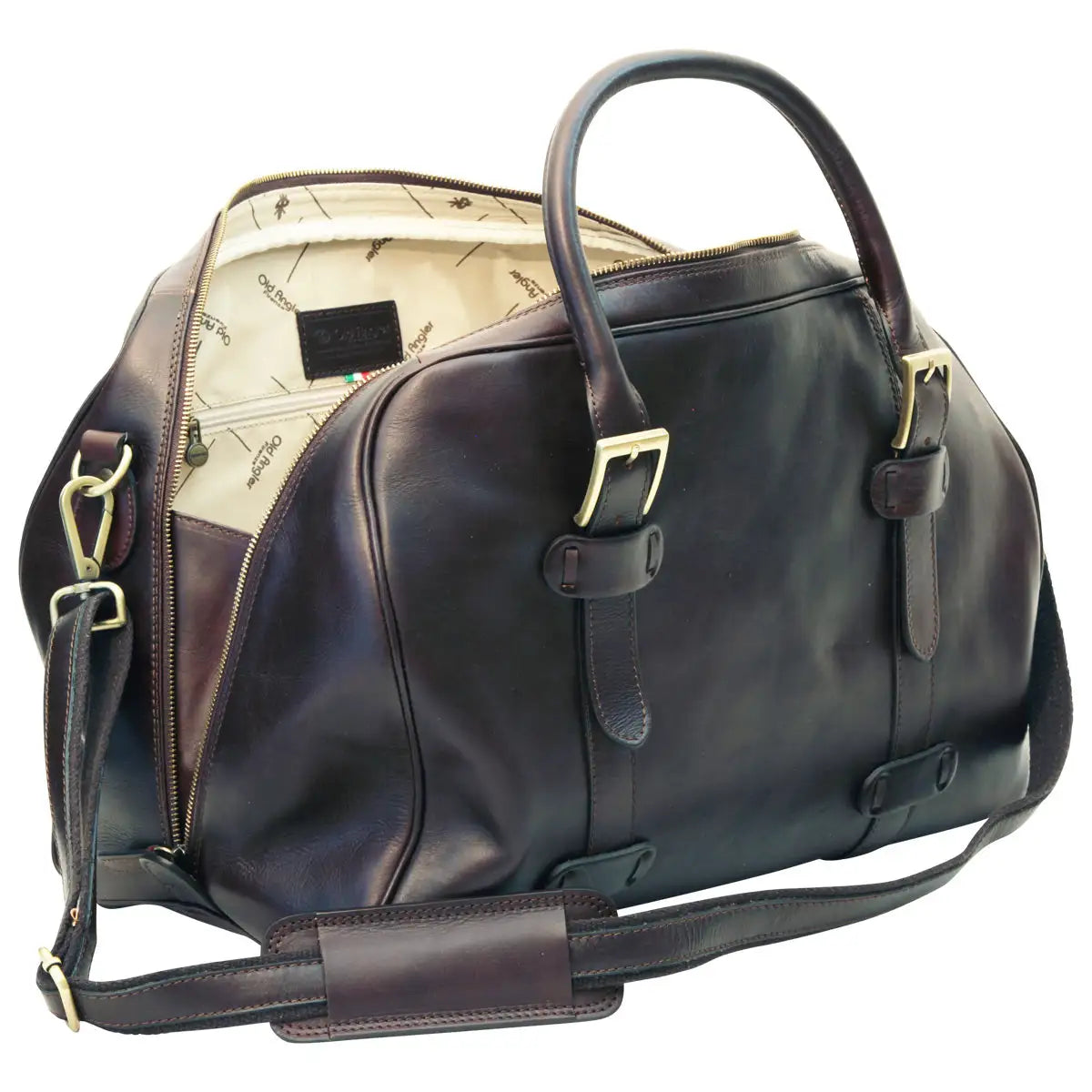 Cowhide Leather Duffel Bag | Travel & Business