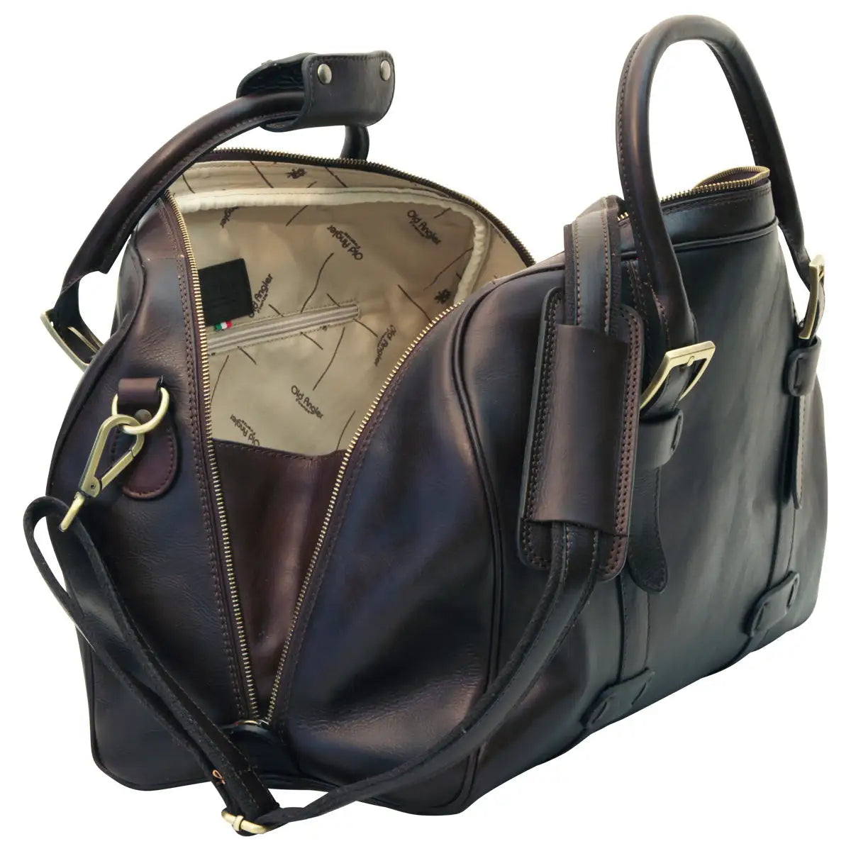Cowhide Leather Duffel Bag | Travel & Business