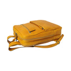 Leather Backpack with Backside Troller Strap | Travel & Work