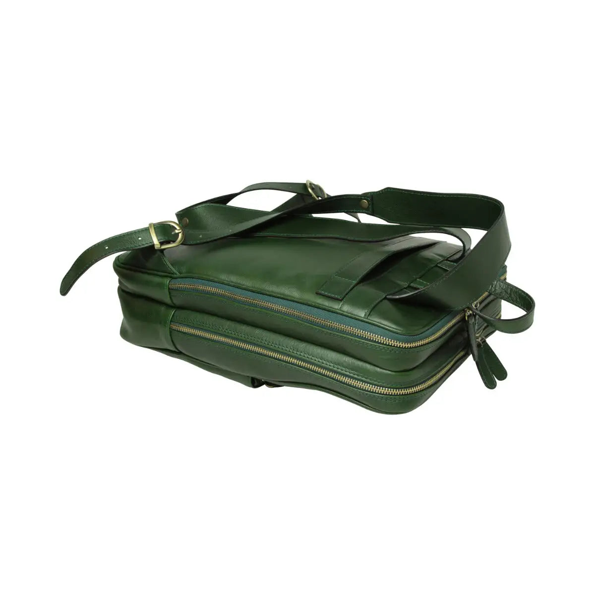 Leather Backpack with Backside Troller Strap | Travel & Work
