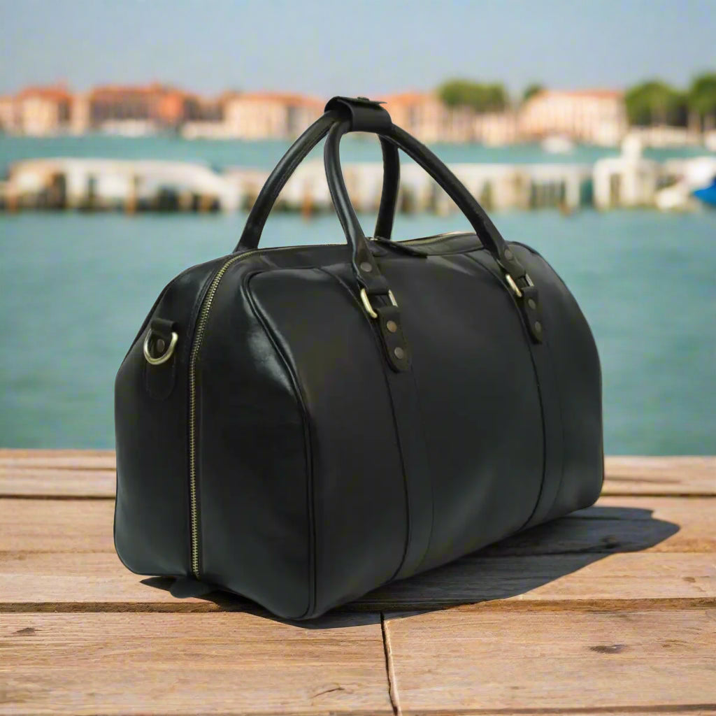 Full grain Leather Travel Bag | Weekend & Business Trips
