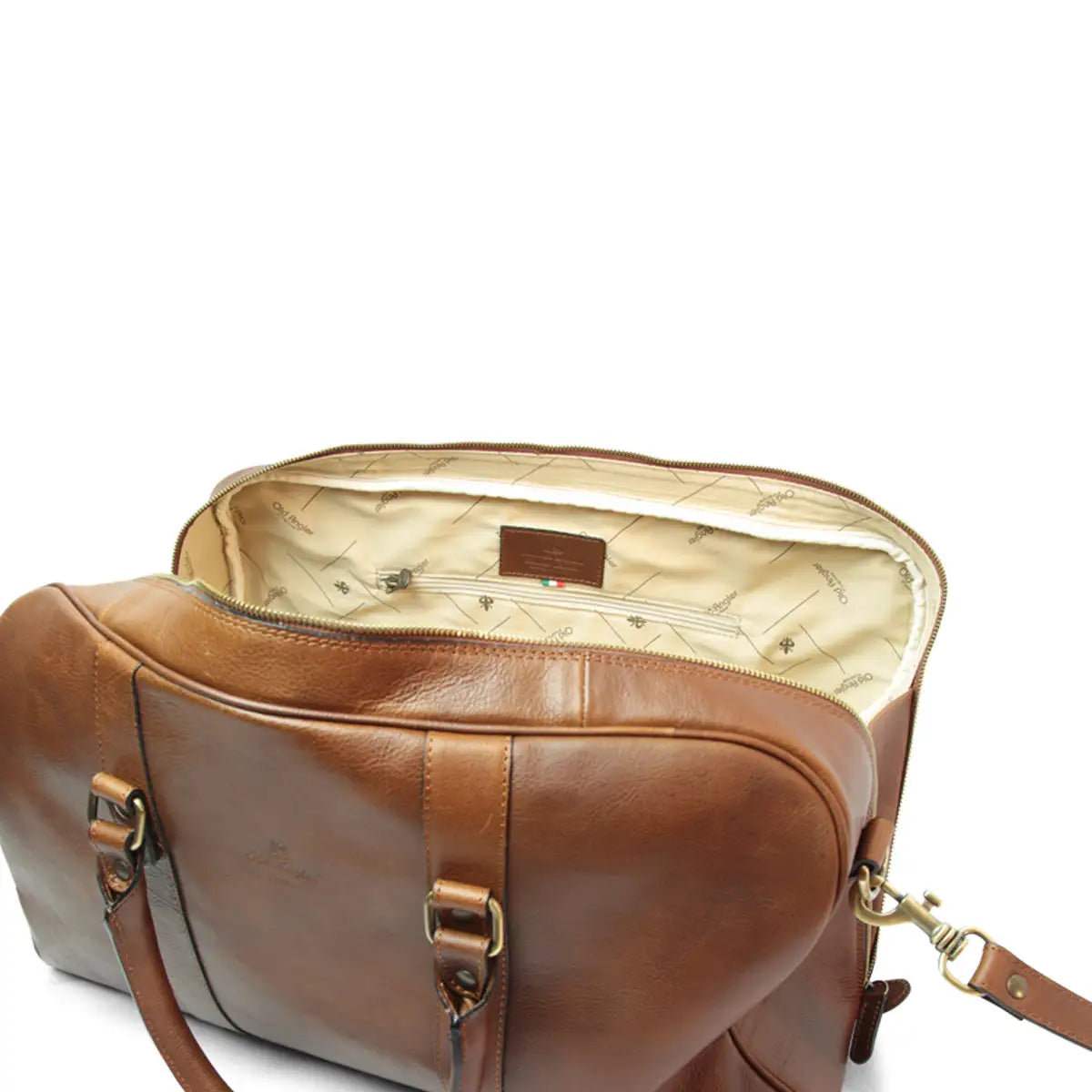Full Grain Leather Large Travel Bag | Weekend & Business Trips