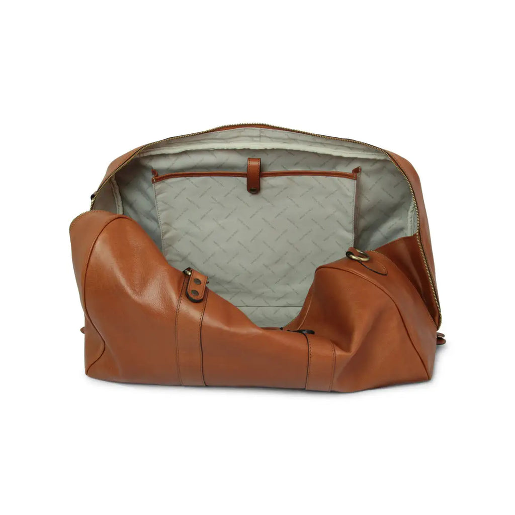 Full Grain Leather Large Travel Bag | Weekend & Business Trips
