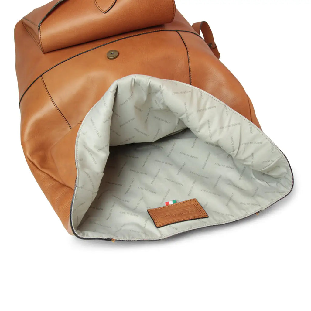 Full Grain Leather Backpack | Travel & Work