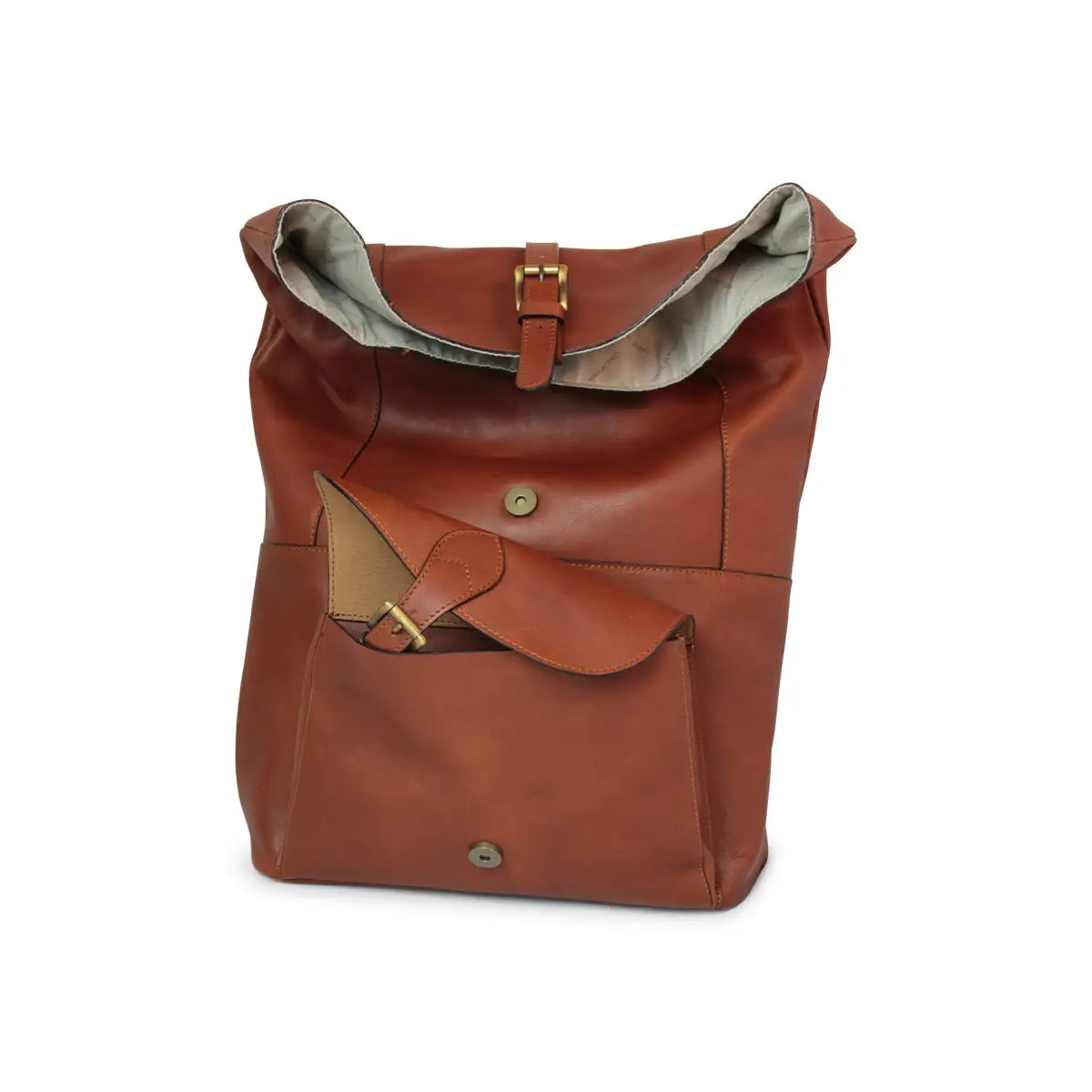 Full Grain Leather Backpack | Travel & Work