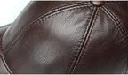 Genuine Leather Baseball Cap | Sports