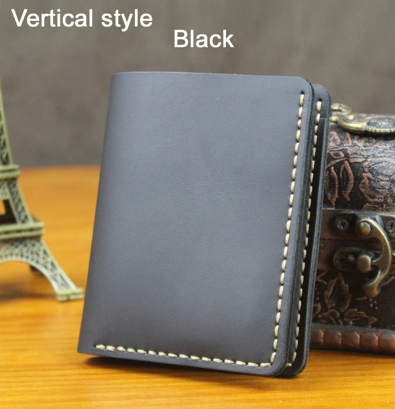 Handmade Full Grain Leather Wallet – Vintage Style Men’s