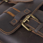 Vintage-Inspired Premium Cowhide Backpack | Work & Travel