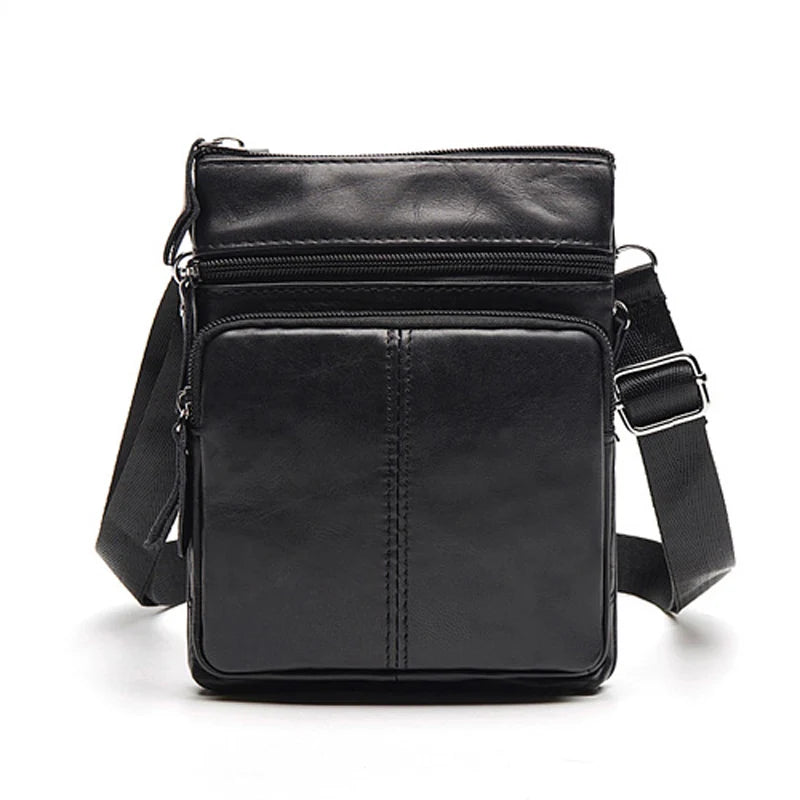 Genuine Leather Messenger | Shoulder Bag fits Tablet & Essentials