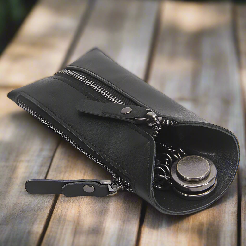 Minimalist Leather Key Wallet | Everyday Use