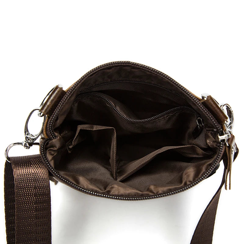 Genuine Leather Messenger | Shoulder Bag fits Tablet & Essentials