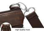 Genuine Leather Classic Crossbody Bag | Travel & Casual