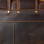 Vintage Crazy Horse Leather Backpack | Laptop & Travel Bag