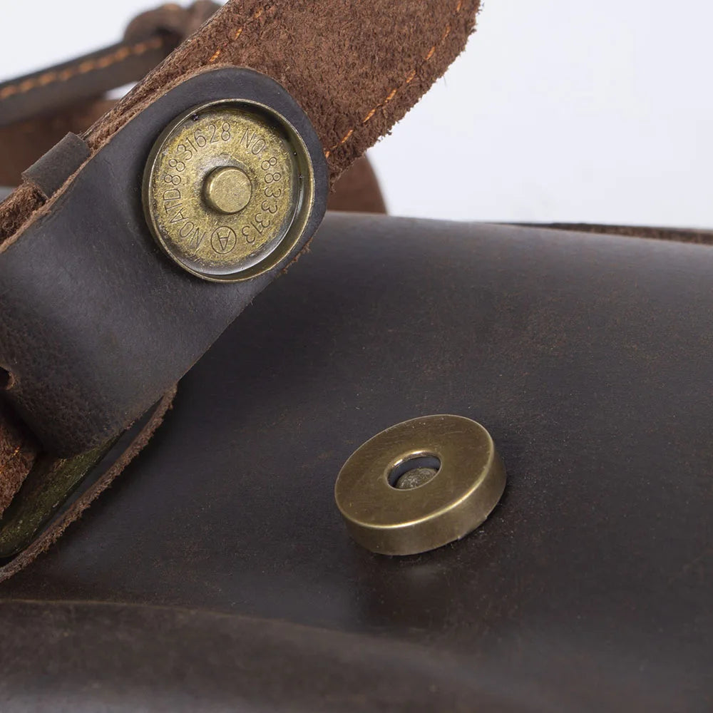 Vintage-Inspired Premium Cowhide Backpack | Work & Travel