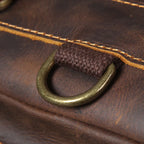 Vintage Crazy Horse Leather Backpack | Laptop & Travel Bag