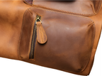 Genuine Leather Laptop Backpack | Travel & Work