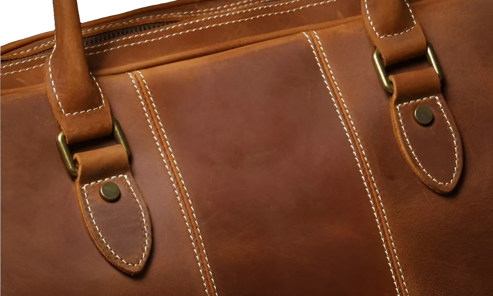 Classic Genuine Leather Duffle Bag | Travel & Getaways