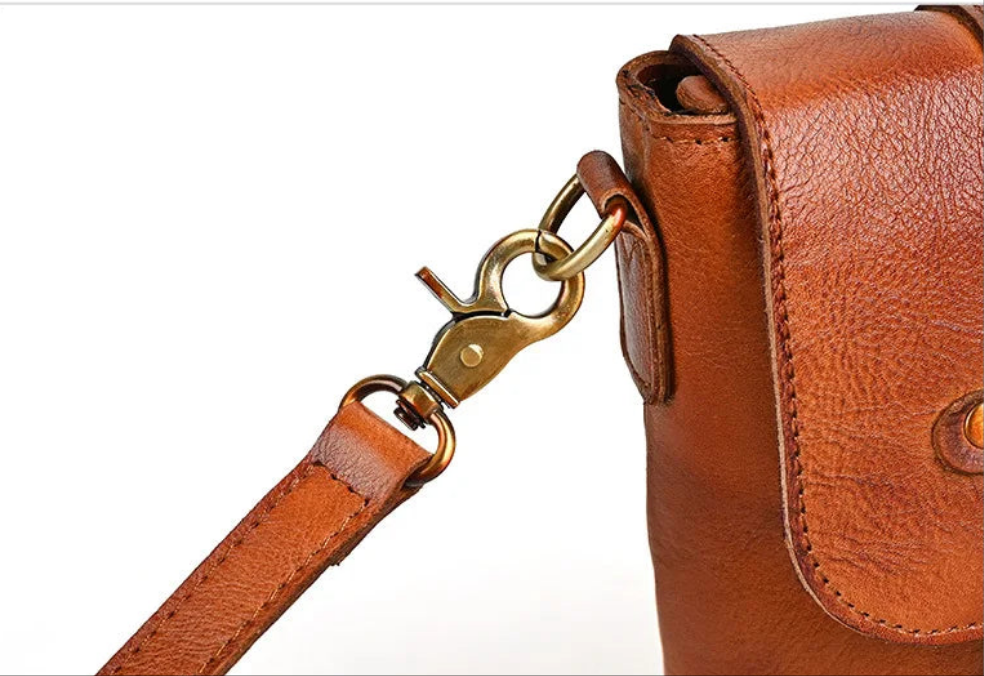Soft Leather Crossbody Bag | Everyday Use