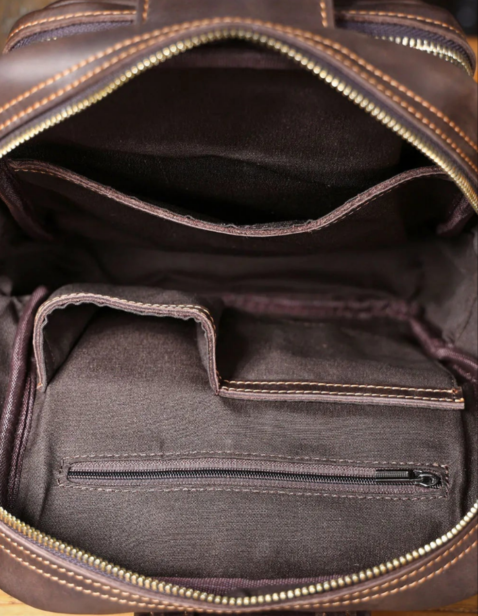 Premium Leather Crossbody Bag | Travel & Everyday Use