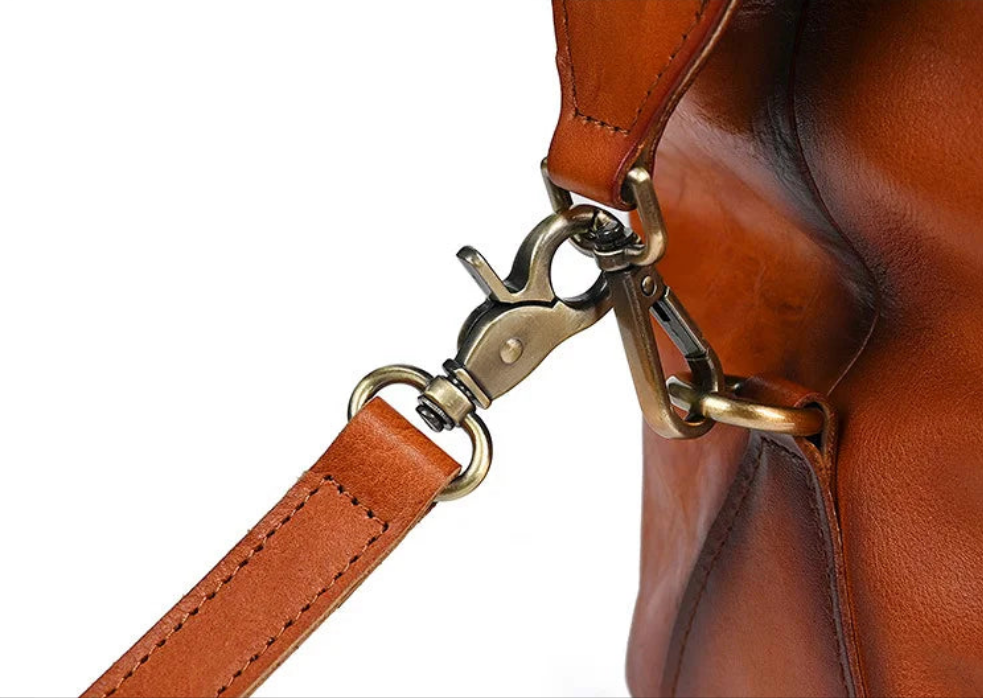 Ladies’ Genuine Leather Satchel | Daily Use