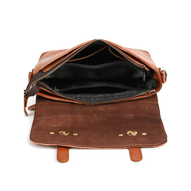 Soft Leather Crossbody Bag | Everyday Use