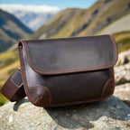 Premium Leather Crossbody Bag | Travel