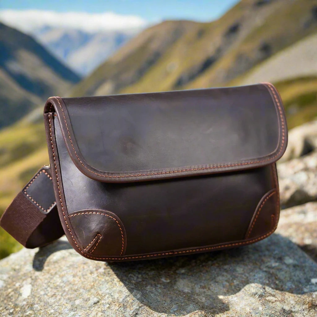 Premium Leather Crossbody Bag | Travel