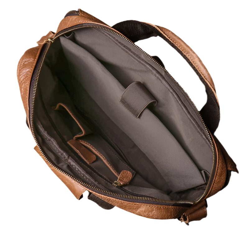 Professional Genuine Leather Briefcase | Work & Travel