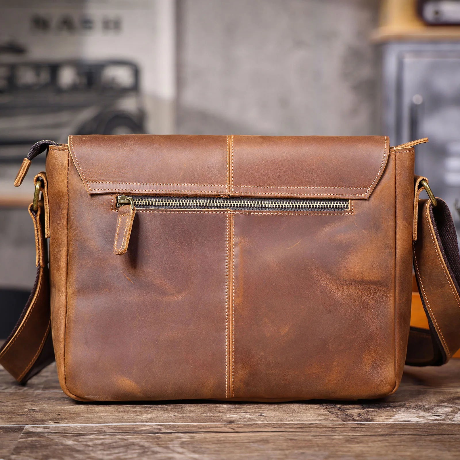 Genuine Leather Satchel – Durable Everyday Carry for All