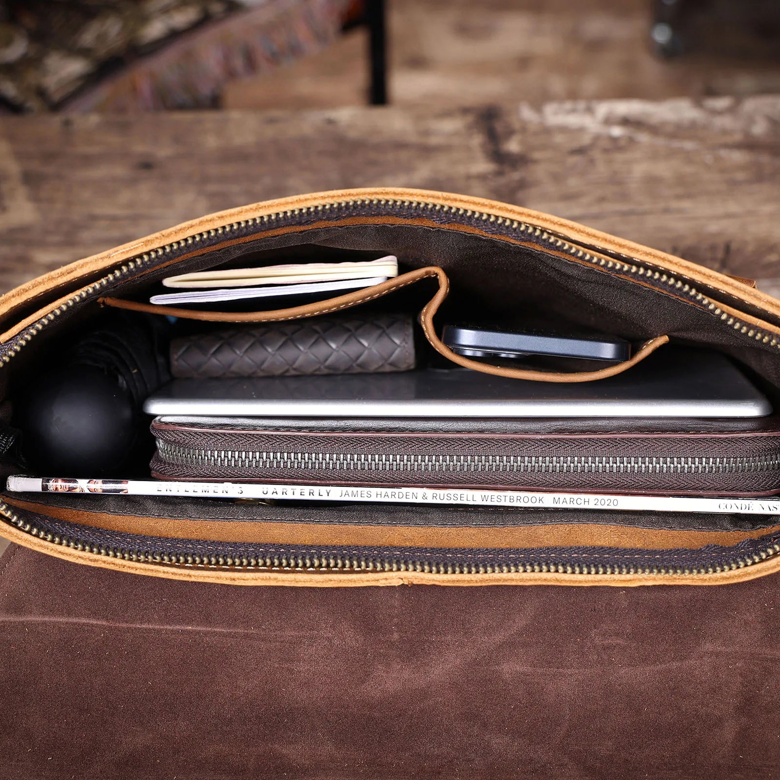 Genuine Leather Satchel – Durable Everyday Carry for All
