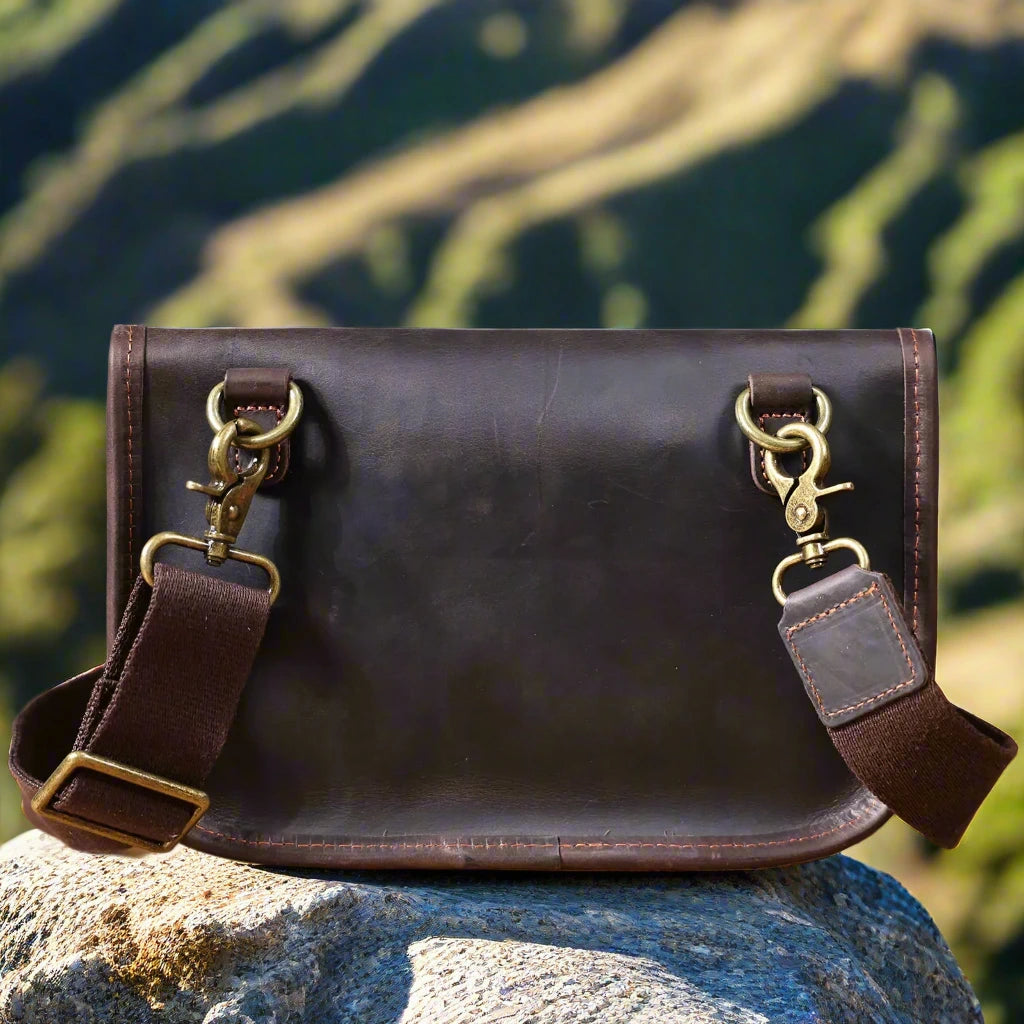 Premium Leather Crossbody Bag | Travel