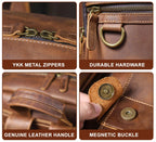 Genuine Leather Urban Backpack | Travel & Work